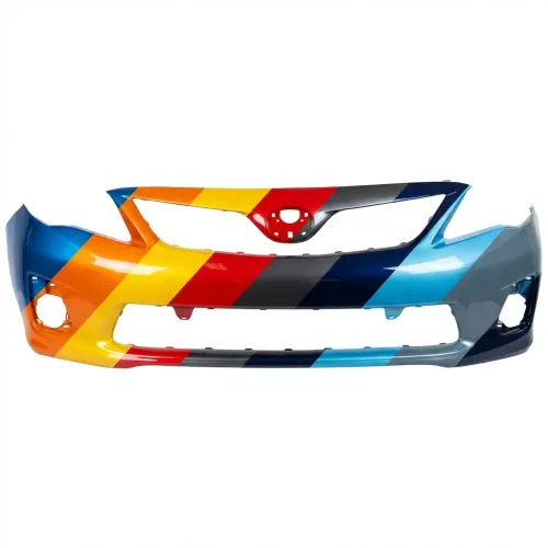 TOYOTA COROLLA/SEDAN FRONT BUMPER COVER PRIMED (W/SPOILER)**CAPA** OEM#5211903902 2011-2013 PL#TO1000373C