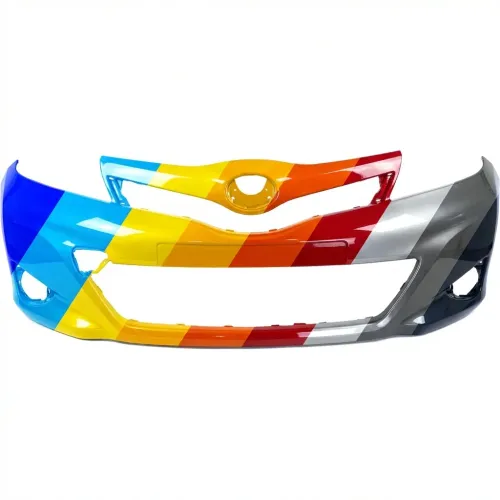 TOYOTA YARIS HATCHBACK(5DOORS) FRONT BUMPER COVER PRIMED (CE/L/LE)(JAPAN) **CAPA** OEM#5211952965 2012-2014 PL#TO1000381C