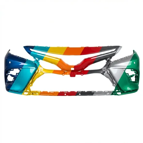 TOYOTA CAMRY FRONT BUMPER COVER PRIMED (XSE)(W/SENSOR)(W/CAMERA)**CAPA** OEM#521190X940 2018-2020 PL#TO1000437C