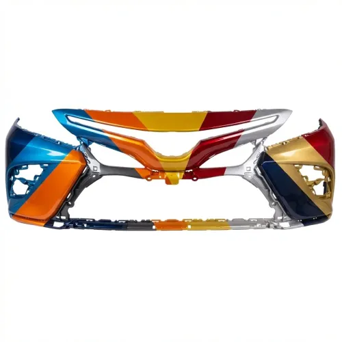 TOYOTA CAMRY  FRONT BUMPER COVER PRIMED (XSE)(W/SENSOR)(WO/CAMERA)**CAPA** OEM#521190X939 2018-2019 PL#TO1000441C