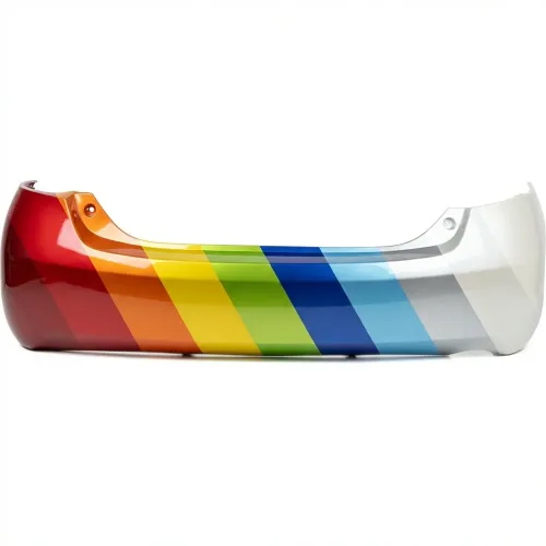 TOYOTA CAMRY HYBRID REAR BUMPER COVER PRIMED (SINGLE EXHAUST)(Japan Built)**CAPA** OEM#5215933924 2007-2011 PL#TO1100255C