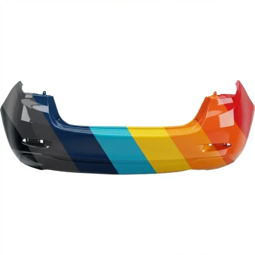TOYOTA YARIS SEDAN/YARIS iA  REAR BUMPER COVER PRM/PARTIAL TEXT OEM#52159WB003 2016-2020 PL#TO1100318