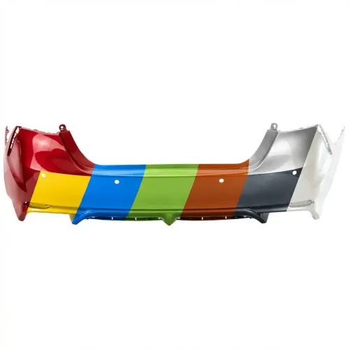 TOYOTA CAMRY HYBRID REAR BUMPER COVER PRIMED (XSE)(W/SENSOR) **CAPA** OEM#521590X932 2021-2024 PL#TO1100358C