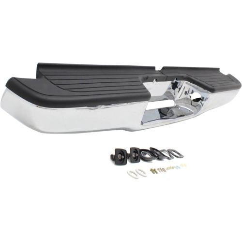 TOYOTA TACOMA STEP BUMPER ASSEMBLY CHROME (W/PAD)(W/BKT)(STD BED) OEM#002283598113 1995-2000 PL#TO1102215