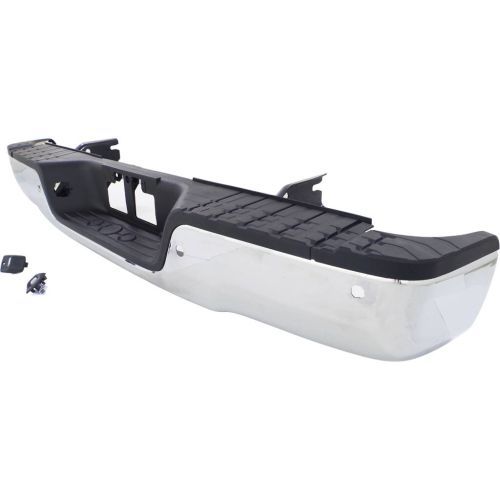 TOYOTA TUNDRA STEP BUMPER ASSEMBLY CHROME (W/SENSOR) OEM#521510C090-PFM 2007-2013 PL#TO1103116
