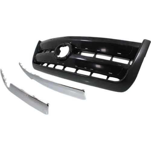 TOYOTA TUNDRA GRILLE CHR/BLK (SR5)(EXC DOUBLE CAB) OEM#531000C100C0 2003-2006 PL#TO1200262