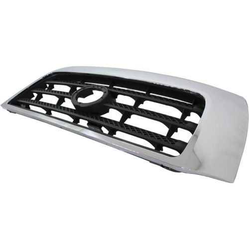TOYOTA TUNDRA GRILLE BLACK W/CHR FRAME (SR5)(W/O Sport Pkg) OEM#531000C160 2007-2009 PL#TO1200301