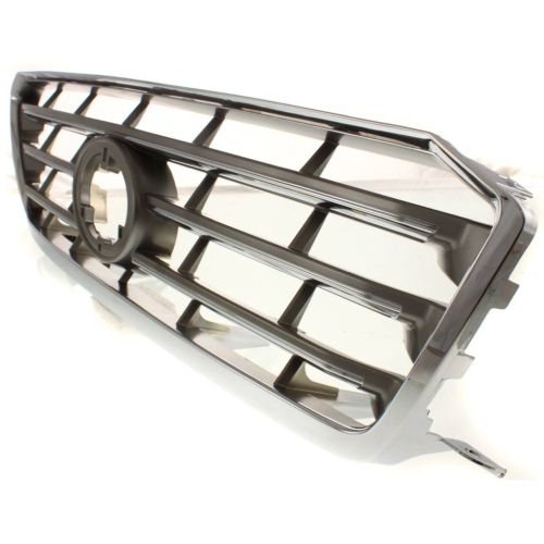 TOYOTA HIGHLANDER GRILLE ASSEMBLY CHR/SLV (LTD MDL) OEM#531010E110 2008-2010 PL#TO1200307