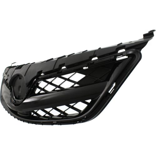 TOYOTA COROLLA/SEDAN GRILLE PTD/BLK (EXC LE MDL)**CAPA** OEM#5310002410C0 2011-2013 PL#TO1200340C