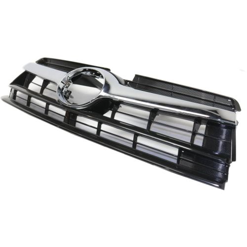 TOYOTA HIGHLANDER HYBRID GRILLE UPPER BLACK W/GRILLE MOLDING CHROME **CAPA** OEM#531010E170 2014-2016 PL#TO1200371C
