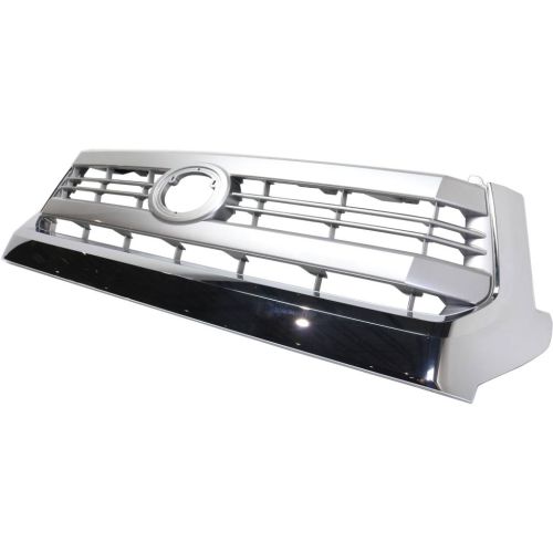 TOYOTA TUNDRA GRILLE CHR/SILVER-GRAY (1794 EDITION) OEM#531000C330 2014-2015 PL#TO1200376