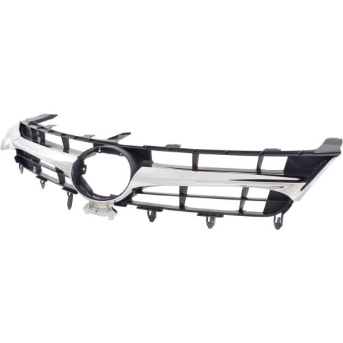 TOYOTA CAMRY HYBRID GRILLE ASSEMBLY CHR/BLK (LE/XLE WO/PRE- COLLISION) WO/EMBLEM OEM#5310106411 2015-2017 PL#TO1200377