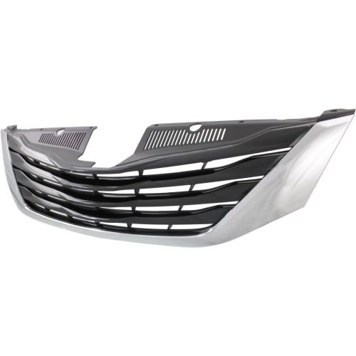 TOYOTA SIENNA GRILLE ASSEMBLY PTM/BLK W/CHR MOLDING (LE) OEM#5310108020C0 2015-2017 PL#TO1200398