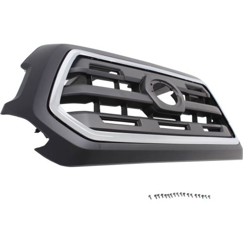 TOYOTA TACOMA  GRILLE PTD/BLACK W/CHROME SURROUND MLDG (SR5)**CAPA** OEM#5310004510C8 2016-2017 PL#TO1200408C