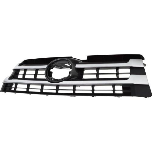 TOYOTA HIGHLANDER HYBRID GRILLE BLACK W/ GRAY/SILVER MLDG**CAPA** OEM#531010E230 2017-2018 PL#TO1200425C