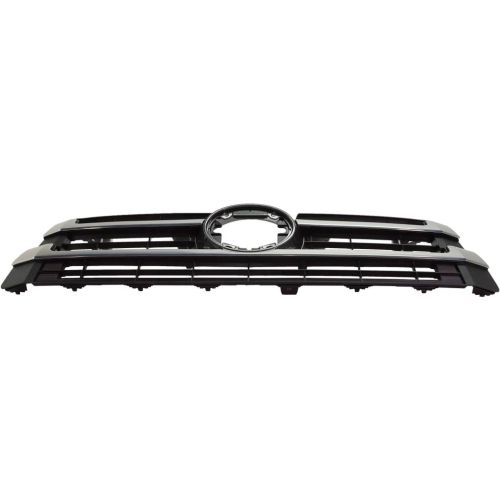 TOYOTA HIGHLANDER HYBRID GRILLE BLACK W/ GRAY/CHR MOLDING OEM#531010E240 2017-2018 PL#TO1200427