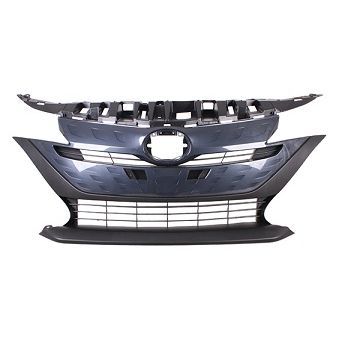 TOYOTA PRIUS PRIME GRILLE ASSY W/GRAY MLDG (WO/SENSOR) **CAPA** OEM#5310147041 2017-2020 PL#TO1200434C