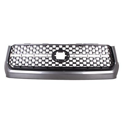 TOYOTA TUNDRA  GRILLE BLACK W/GRAY FRAME (SR) **CAPA** OEM#531010C011 2018-2021 PL#TO1200451C