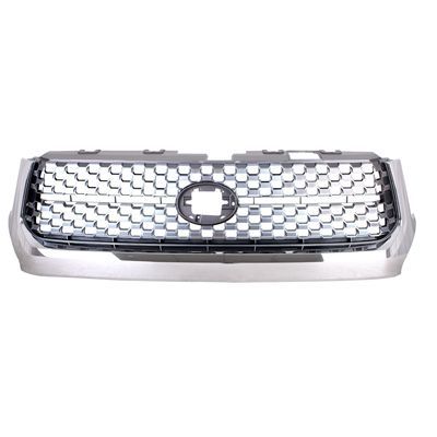 TOYOTA TUNDRA GRILLE GRAY W/CHROME FRAME (SR-5) OEM#531010C021 2018-2021 PL#TO1200453