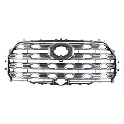 TOYOTA TUNDRA GRILLE GRAY W/SATIN-CHROME (1794 MDL/PKG)(WO/TRD PKG) OEM#531010C180 2022-2024 PL#TO1200494