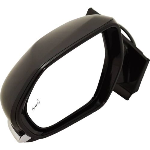 TOYOTA PRIUS  DOOR MIRROR LEFT (Driver Side) PWR/HTD (W/BSD)(MAT-BLACK)(MAN-FOLD) OEM#8794047410-PFM 2016-2020 PL#TO1320357