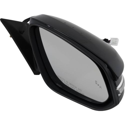 TOYOTA HIGHLANDER  DOOR MIRROR RIGHT (Passenger Side) PWR/HTD/SIGNAL/PUDDL/MEMORY (W/BSD)(WO/AVM)(PTM) OEM#879100E340-PFM 2018-2019 PL#TO1321409