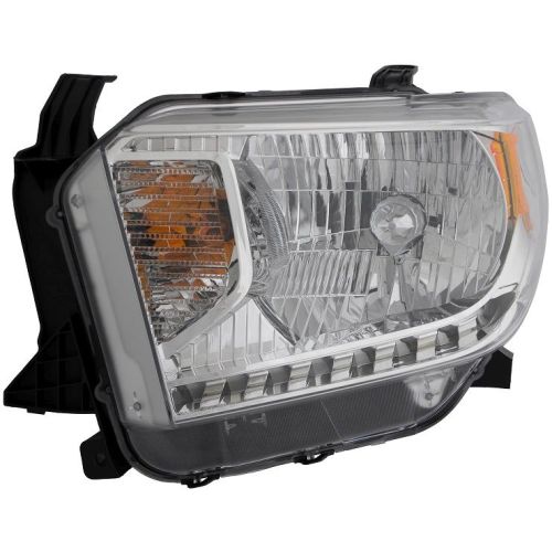 TOYOTA TUNDRA HEAD LAMP ASSY LEFT (Driver Side) (SR/SR5/LTD)(WO/AUTO LEVEL)**NSF** OEM#811500C081 2014-2017 PL#TO2502218N