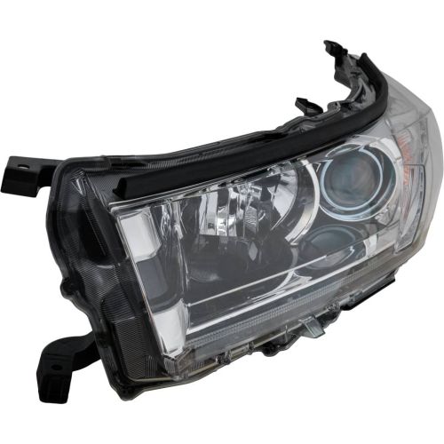 TOYOTA HIGHLANDER HEAD LAMP ASSY LEFT (Driver Side) W/CHROME ACCENT (LIMITED)(W/LED DRL) **CAPA** OEM#811500E360 2017-2018 PL#TO2502258C