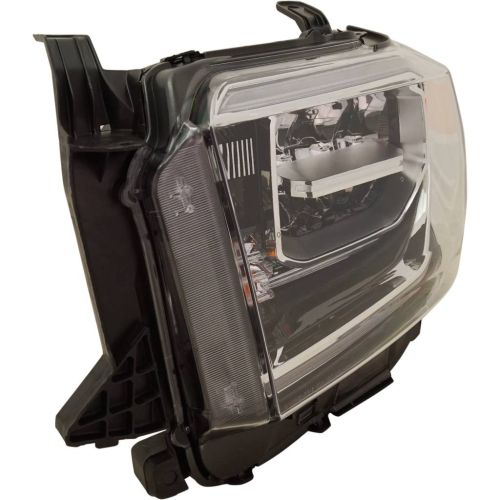 TOYOTA TUNDRA  HEAD LAMP ASSY LEFT (Driver Side) (LED)(WO/SMOKED CHROME) OEM#811500C140 2018-2021 PL#TO2502262