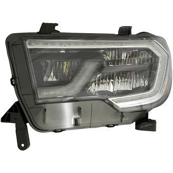 TOYOTA SEQUOIA HEAD LAMP ASSY LEFT (Driver Side) (LIMITED/SR5/TRD MDL) **CAPA** OEM#811500C160 2018-2022 PL#TO2502267C