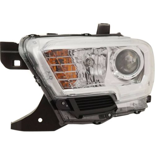 TOYOTA TACOMA HEAD LAMP ASSY LEFT (Driver Side) (WO/LED DRL)(W/FOG LAMP)(CHROME/BLACK)**CAPA** OEM#8115004262 2019-2023 PL#TO2502276C