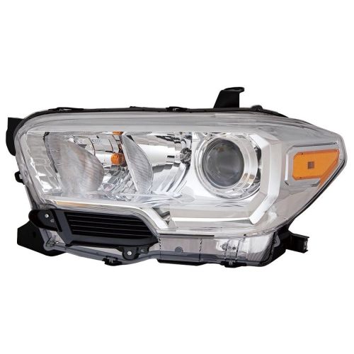 TOYOTA TACOMA HEAD LAMP ASSY LEFT (Driver Side) (WO/LED DRL)(WO/FOG LAMP)(ALL CHROME BEZEL)(SR) OEM#8115004251 2019-2023 PL#TO2502284