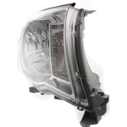 TOYOTA TACOMA HEAD LAMP ASSEMBLY RIGHT (Passenger Side) CHROME BEZEL(WO/SPORT)**CAPA** OEM#8111004163 2005-2011 PL#TO2503157C