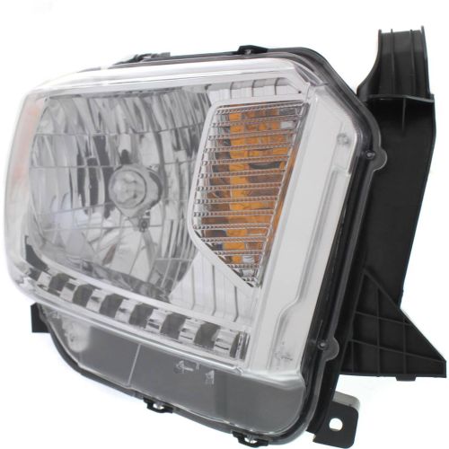 TOYOTA TUNDRA HEAD LAMP ASSEMBLY RIGHT (Passenger Side) (SR/SR5/LTD)(WO/AUTO LEVEL) OEM#811100C081 2014-2017 PL#TO2503218