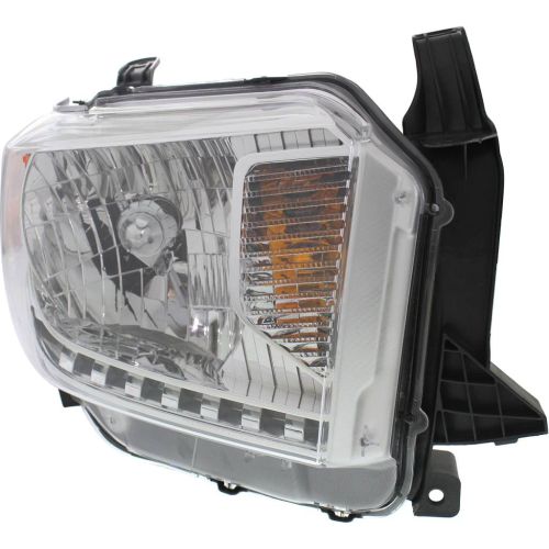 TOYOTA TUNDRA HEAD LAMP ASSEMBLY RIGHT (Passenger Side) (SR/SR5/LTD)(WO/AUTO LEVEL) **CAPA** OEM#811100C081 2014-2017 PL#TO2503218C