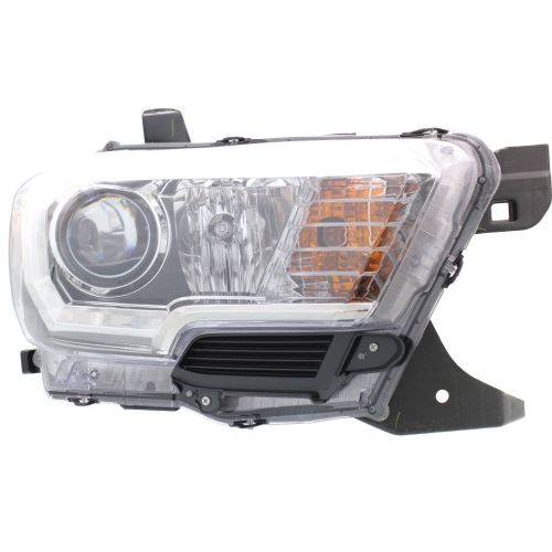 TOYOTA TACOMA HEAD LAMP ASSEMBLY RIGHT (Passenger Side) (WO/LED DRL)(WO/FOG)(CHR/BLK BEZEL) OEM#8111004260 2016-2017 PL#TO2503243