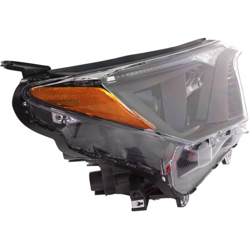 TOYOTA RAV4 HEAD LAMP ASSEMBLY RIGHT (Passenger Side) (HALGEN)(BLK BEZEL) OEM#811100R180 2016-2018 PL#TO2503268