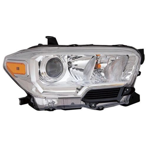 TOYOTA TACOMA HEAD LAMP ASSY RIGHT (Passenger Side) (WO/LED DRL)(WO/FOG LAMP)(ALL CHROME BEZEL)(SR) OEM#8111004251 2019-2023 PL#TO2503284