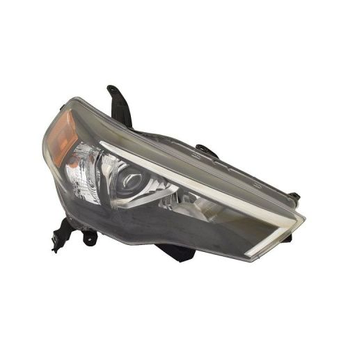 TOYOTA 4RUNNER HEAD LAMP UNIT RIGHT (Passenger Side) (WO/HIGH BEAM IN LED BEAM)(LED 2 WIRES) **CAPA** OEM#8114035610 2021-2024 PL#TO2503308C