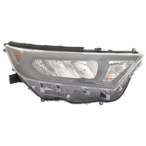 TOYOTA RAV4 HYBRID HEAD LAMP ASSY RIGHT (Passenger Side) (LE)(BLACK BEZEL) OEM# 2022 PL#TO2503312