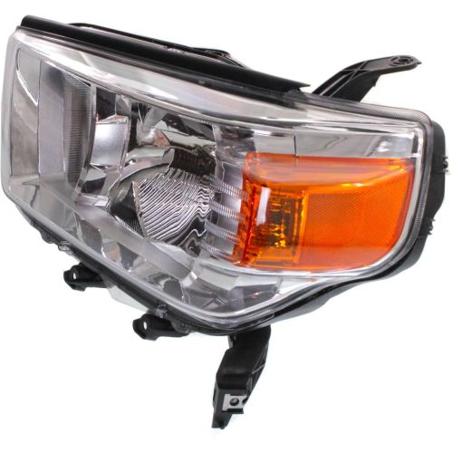 TOYOTA 4RUNNER HEAD LAMP UNIT LEFT (Driver Side) CHROME BEZEL**CAPA** OEM#8117035520 2010-2013 PL#TO2518127C