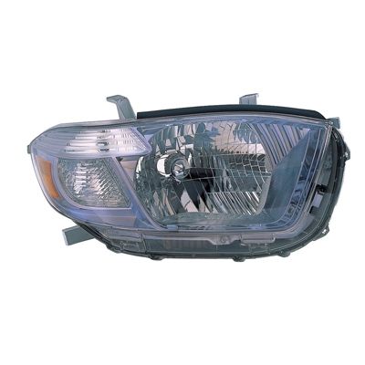 TOYOTA HIGHLANDER HYBRID  HEAD LAMP UNIT RIGHT (Passenger Side) (NO BULB) OEM#8113048490 2008-2010 PL#TO2519117