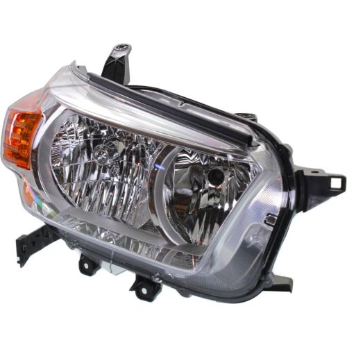 TOYOTA 4RUNNER HEAD LAMP UNIT RIGHT (Passenger Side) CHROME BEZEL**CAPA** OEM#8113035520 2010-2013 PL#TO2519127C