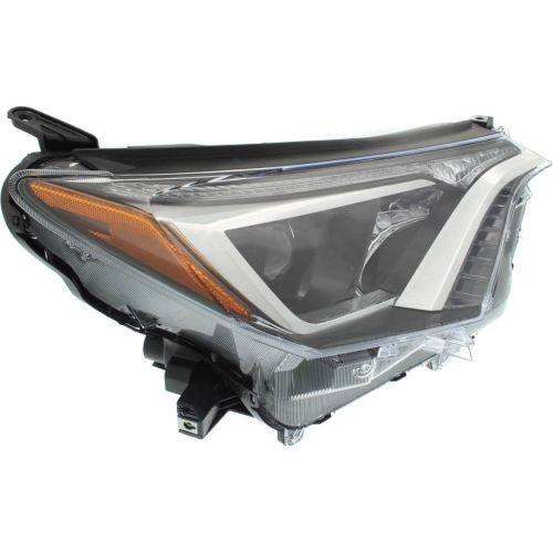 TOYOTA RAV4  HEAD LAMP UNIT RIGHT (Passenger Side) (HALGEN)(CHROME)(JAPAN) **CAPA** OEM#8113042640 2016-2018 PL#TO2519189C
