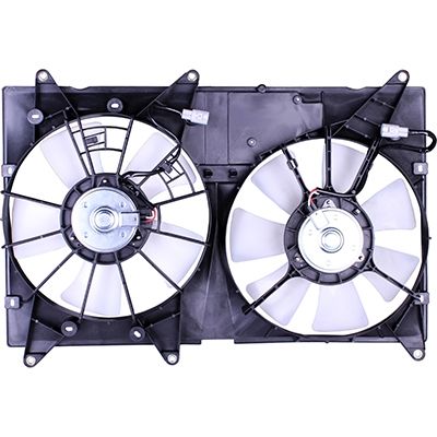 TOYOTA HIGHLANDER  RADIATOR & A/C FAN ASSY (L4 W/TOW PKG)(V6 WO/TOW)(DUAL FAN) OEM#1671120120-PFM 2001-2007 PL#TO3115128