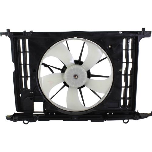 PONTIAC VIBE RADIATOR & A/C FAN ASSEMBLY (1.8L)(SINGLE FAN) WO/CONTROL MODULE OEM#167110T040-PFM 2009-2010 PL#TO3115156