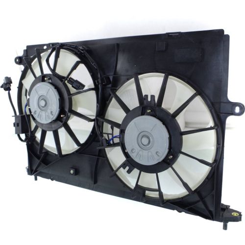 TOYOTA MATRIX RADIATOR & A/C FAN ASSEMBLY (2.4L)(DUAL FAN) OEM#163630H210-PFM 2009-2014 PL#TO3115157