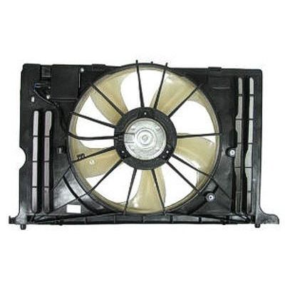 PONTIAC VIBE RADIATOR & A/C FAN ASSY (1.8L)(SINGLE FAN) W/CONTROL WO/UPPER SHROUD OEM#163630T020-PFM 2009-2010 PL#TO3115166