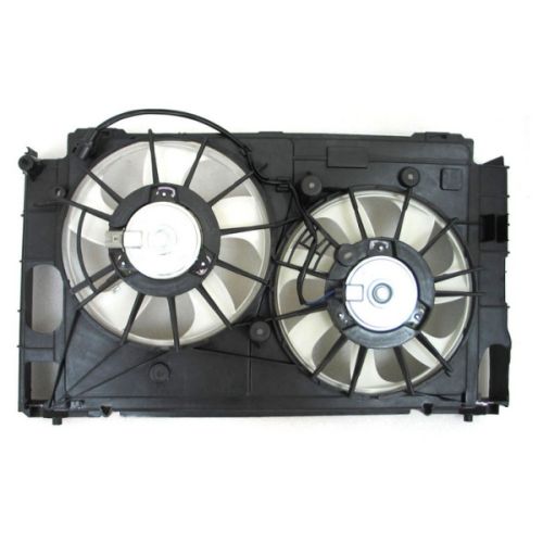 TOYOTA PRIUS PLUG-IN (1.8L) RADIATOR & A/C FAN ASSEMBLY (DUAL FAN) WO/UPPER SHROUD OEM#1671137040-PFM 2012-2015 PL#TO3115176