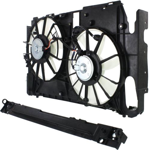 TOYOTA RAV4 RADIATOR & A/C FAN ASSEMBLY (3.5L WO/TOW PKG)(DUAL FAN)(JAPAN)(SINGLE MODULE TYPE) OEM#1671131261-PFM 2012 PL#TO3115186